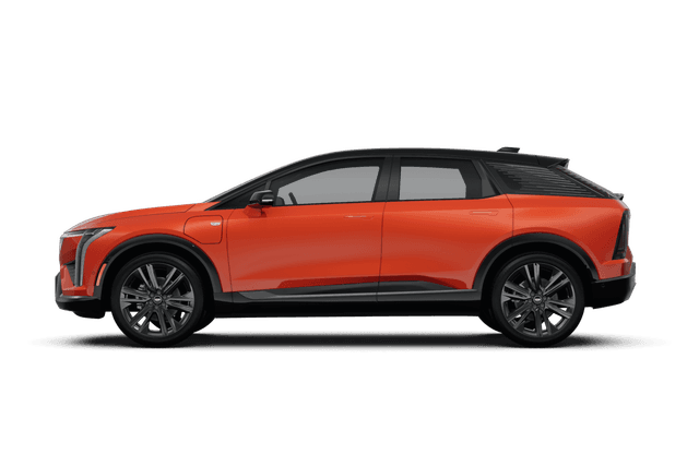 Cadillac OPTIQ  - Side view Cadillac OPTIQ  - Side view