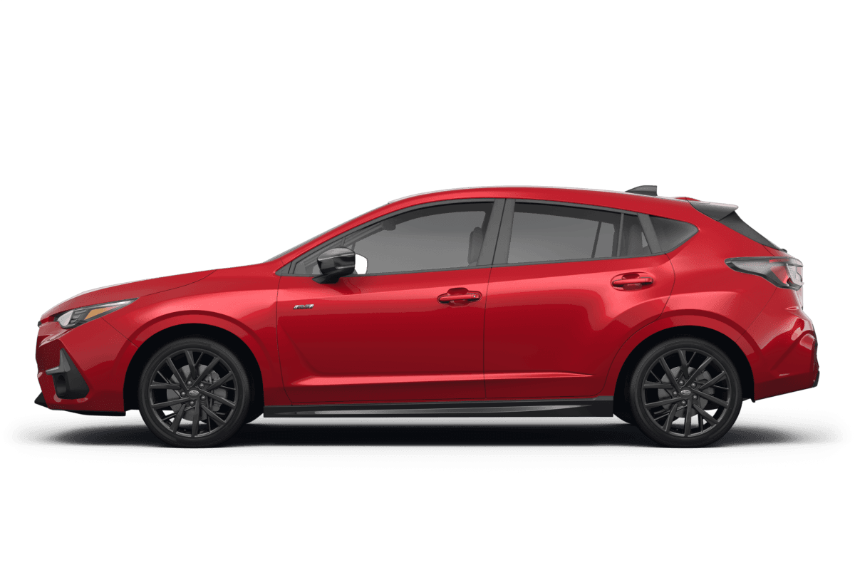 Subaru Impreza  - Side view Subaru Impreza  - Side view