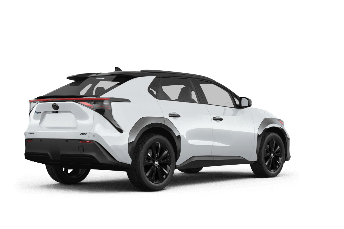 Toyota bZ4X  - Back view Toyota bZ4X  - Back view